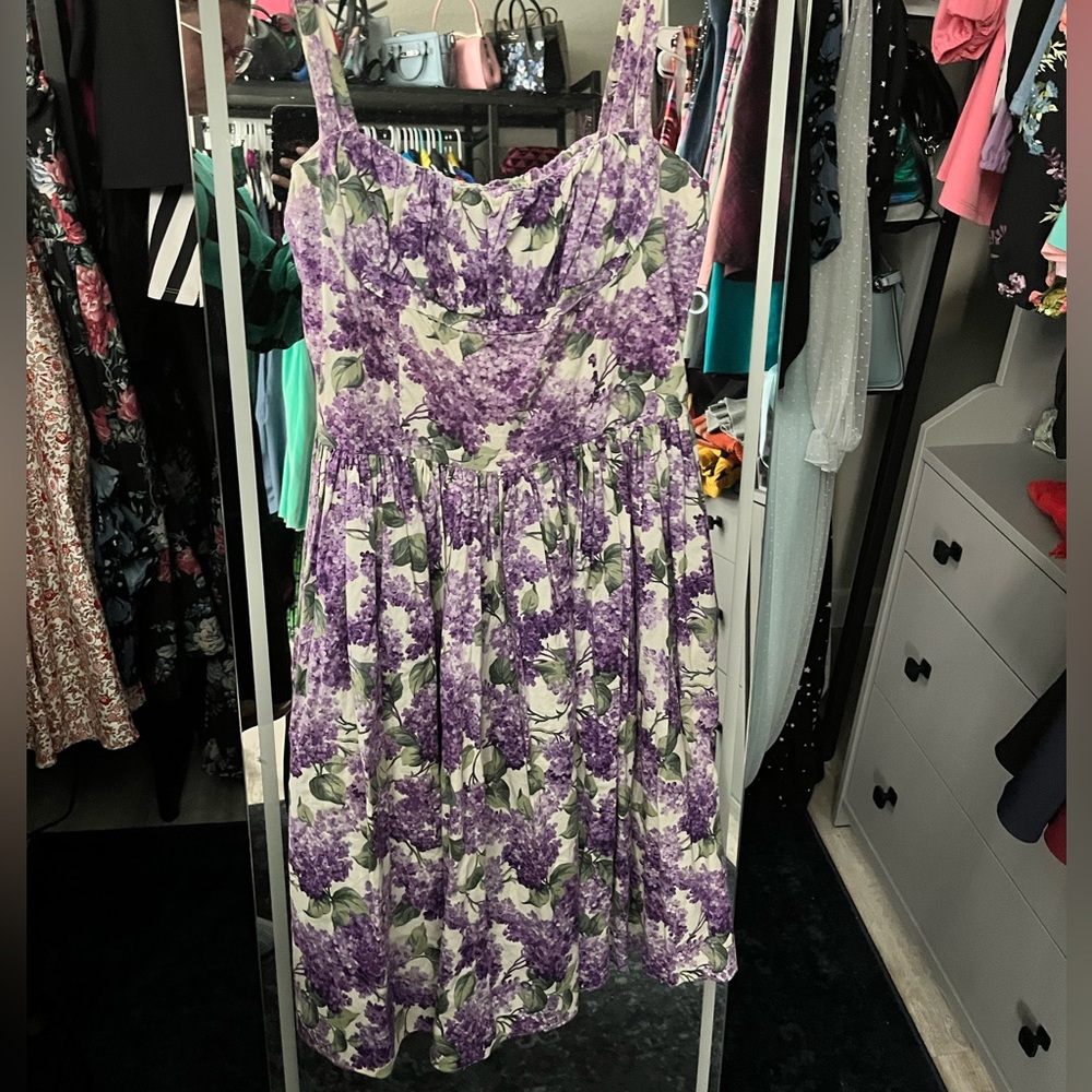 Bernie Dexter Paris Lovely Lilacs dress